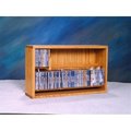 Wood Shed Wood Shed 206-24 Solid Oak Dowel Cabinet for CDs 206-24
